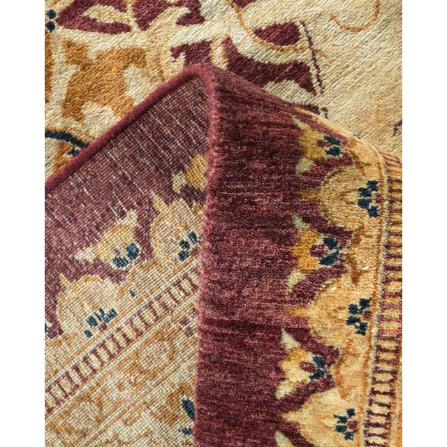 Mogul Collection Hand-Knotted Area Rug - Red 12' 1" x 18' 0" For Sale In New York - Image 6 of 9