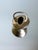 Mid-Century Modern 1960s 14k Gold Diamond Starburst Dome Ring With Celestial Modernist Design, Size 6.5 For Sale - Image 3 of 8