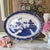 Vintage Booths "Real Old Willow" large platter, made in England by Royal Doulton. This beautiful platter features the...