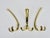 Mid-Century Brass Coat Double Wall Hook by Herta Baller, Vienna, 1950s For Sale - Image 9 of 10
