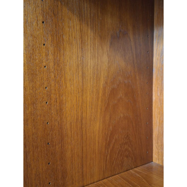 1960s Freestanding Teak Bookcase with Adjustable Shelves, Denmark, 1960s For Sale - Image 5 of 9
