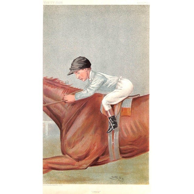 1900 Print Sz: 15"H x 10 1/8"W John "Knickerbocker" Reiff (1885 - 1974), often called Johnny, was an American flat racing...