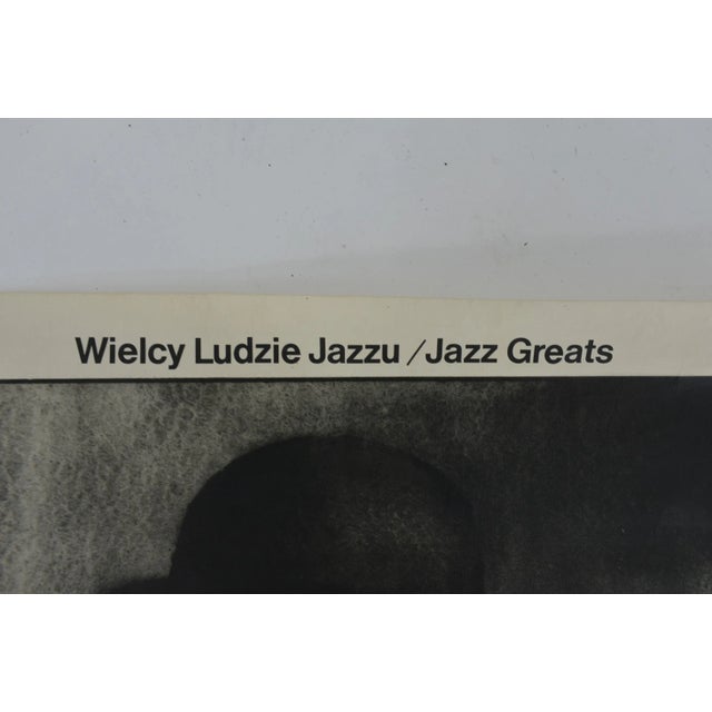 King Oliver Jazz Poster from Swierzy, 1900s For Sale - Image 6 of 12