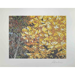 Rolandi, Landscapes of Autumn, 1980s, Screen Print For Sale