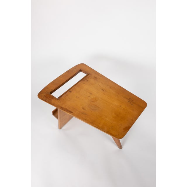 Wood Jens Risom Magazine Table Model T539, C. 1949 For Sale - Image 7 of 7