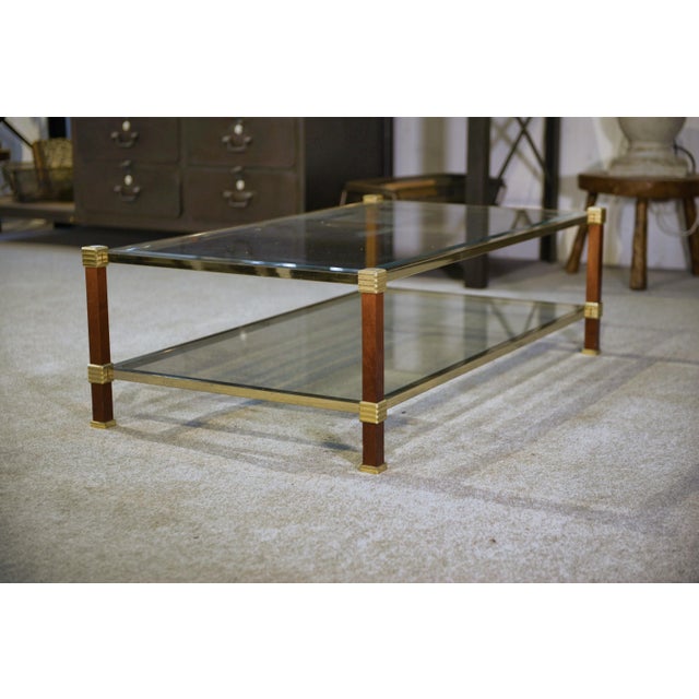 Metal Coffee Table in the style of Pierre Vandel, 1970s For Sale - Image 7 of 10
