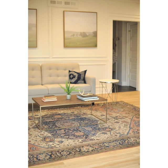 1900 - 1909 High-End Collector's Antique Rug, 8.4 x 11.4 For Sale - Image 5 of 7