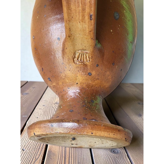 Ceramic Stoneware Coffee Pot by Pierre Digan for La Borne, 1960s For Sale - Image 7 of 9