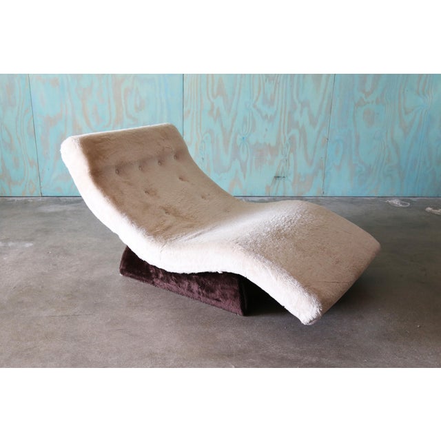 1960s Wave Chaise Lounge by Caraway Furniture After Adrian Pearsall Mid Century Modern For Sale - Image 10 of 14
