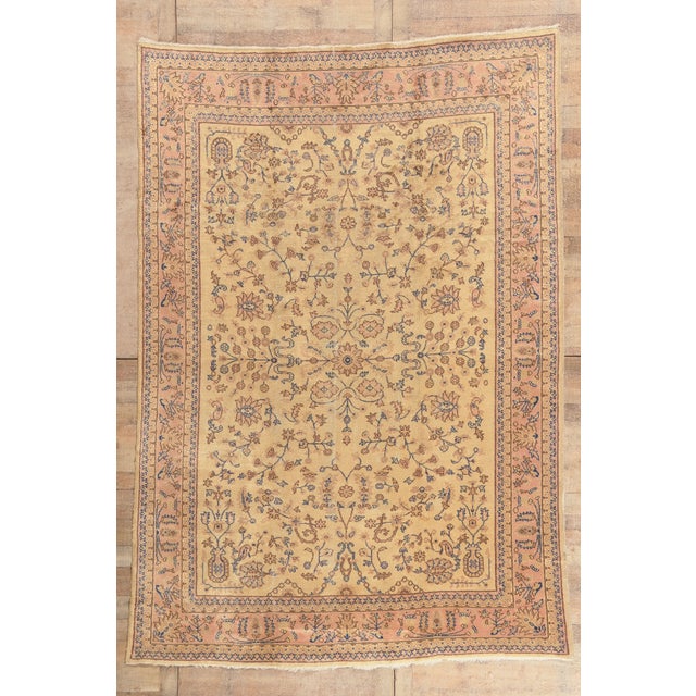 Vintage Turkish Sparta Rug, 08'04 X 11'10 For Sale - Image 10 of 10