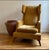 Mid-Century Modern Vintage Italian Vibieffe Wingback Chair, Gio Ponti-Style For Sale - Image 3 of 3