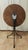 New Round Bistro Table With Wood Top & Iron Base Galvanized metal rod base with epoxy powder coating. The listing includes...