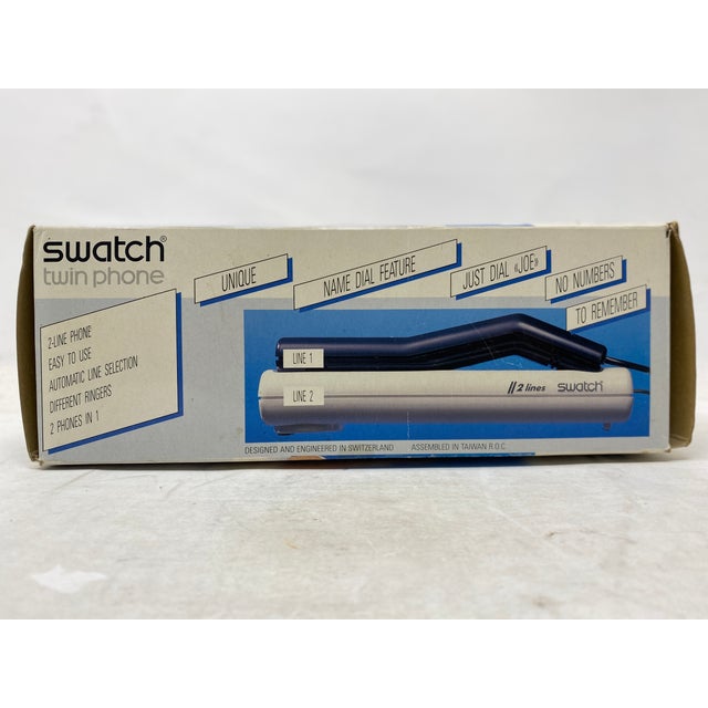 Vintage Swatch DuoPhone, Gutenberg Edition - Unused/Original Packaging For Sale - Image 9 of 9