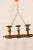 Mid 20th Century Mid 20th Century French Hammered Metal Chandelier For Sale - Image 5 of 11