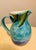 Hollywood Regency Vintage Palm Beach Flamingo Ceramic Pitcher For Sale - Image 4 of 10