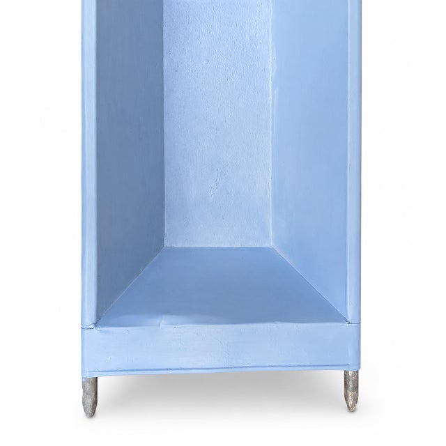 Large Vintage Galvanized Steel Farmhouse Sink, 1950s For Sale - Image 6 of 9