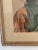 Mid 20th Century Mid 20th Century Pair of Tibetan Portraits in Watercolor on Board by j.a. Hulbert, Framed For Sale - Image 5 of 11