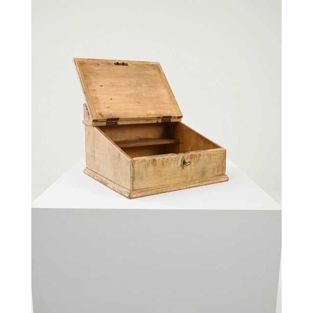 19th Century 1800s French Antique Patinated Ecritoire For Sale - Image 5 of 10