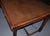 Gorgeous oak desk with a brown tooled leather writing surface. The oak gives this desk an unusual farmhouse look,...