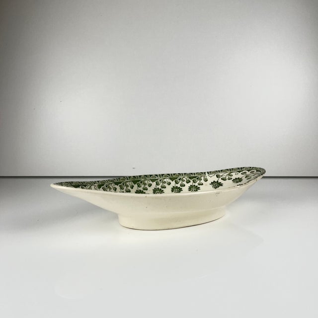 Vintage Clover Model Dish by Ravier Badonviller, 1920s For Sale - Image 3 of 10
