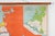 Vintage School Wall Map of Europe 1815-1871, Belgium, 1950s For Sale - Image 6 of 11