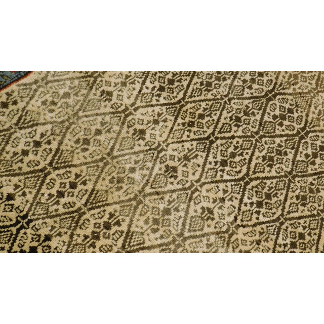 Hand Knotted Northwest Persian Camel Hair Sarab Gallery rug.4"9"x 11' For Sale - Image 4 of 18