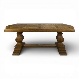 Oak Monastery Dining Table For Sale