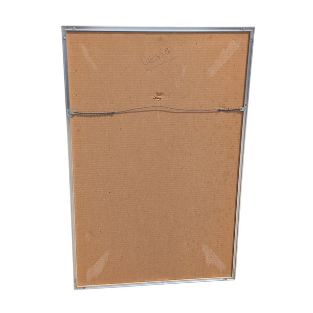 American 1980s "I'll Take New York Over La, I'll Take La Over New York", Framed Poster by Sheila Ruth For Sale - Image 3 of 3