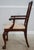 Queen Anne Set of 10 Ethan Allen Mahogany Dining Chairs For Sale - Image 3 of 18