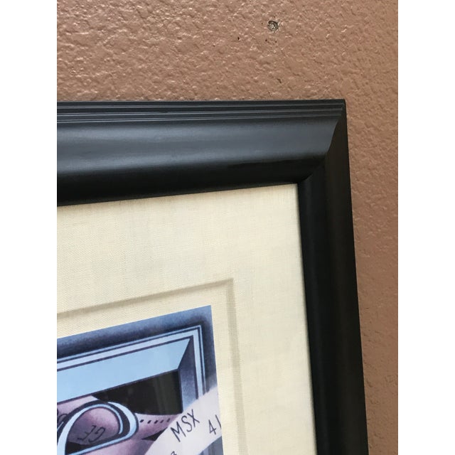 Huge Vintage Fortune Magazine Lithograph Art - June 1937 ‘Ticker Tape’ by Antonio Petruccelli For Sale In Phoenix - Image 6 of 11