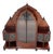 Dutch Art Deco Walnut and Burl Vitrine by Max Coini, 1920s For Sale