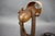 Mid-Century Adjustable Wooden Table Lamp with Checkered Shade, Czechoslovakia, 1, 1970 For Sale - Image 4 of 10