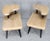 Cerused Oak Two-Tier Mid-Century Modern Organic Two-Tone End Tables Stands - a Pair For Sale - Image 4 of 10