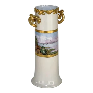 Antique Hand-Painted Vase From Bavaria