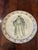 Raymond Waites Pottery Plates With Historic Figures-Pair For Sale - Image 4 of 4