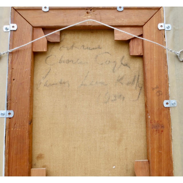 Leon Kelly Portrait of Charles Cogle 1939 For Sale In New York - Image 6 of 8