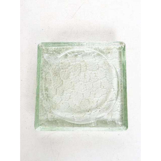 Le Corbusier Ashtray in Saint-Gobain Glass attributed to Le Corbusier, France, 1930s For Sale - Image 4 of 12