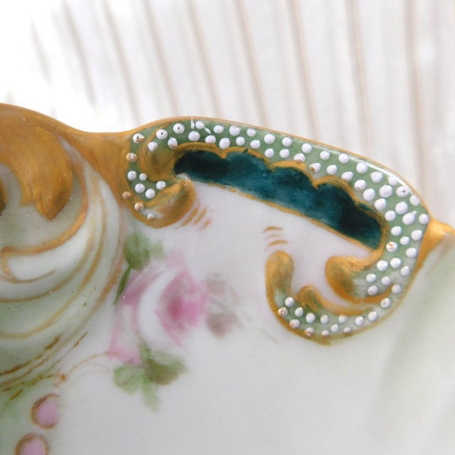 1910s 1910s Unique Hand Decorated Serving Tray For Sale - Image 5 of 7