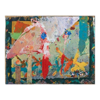 Multi Textured Abstract For Sale