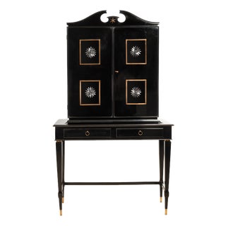 Mid-Century Cabinet on Legs, 1950s For Sale