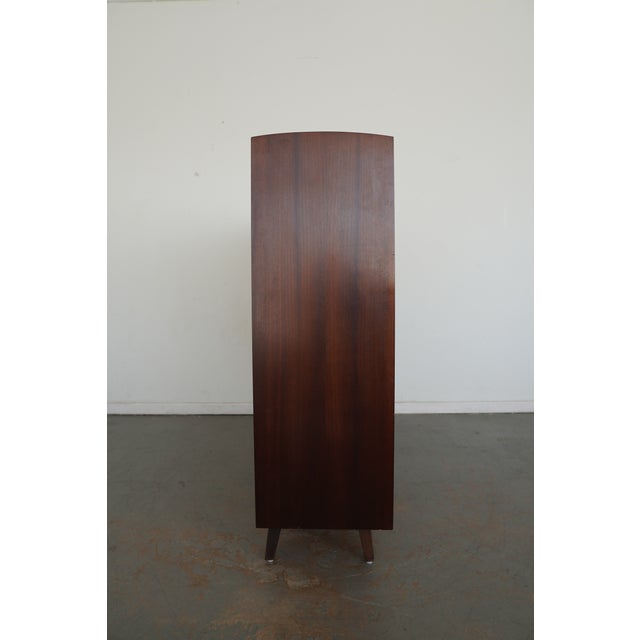 Wood Vintage German Mid-Century Modern Highboard Cabinet For Sale - Image 7 of 17