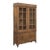 Antique Dutch Art Deco Period Solid Oak Bookcase For Sale