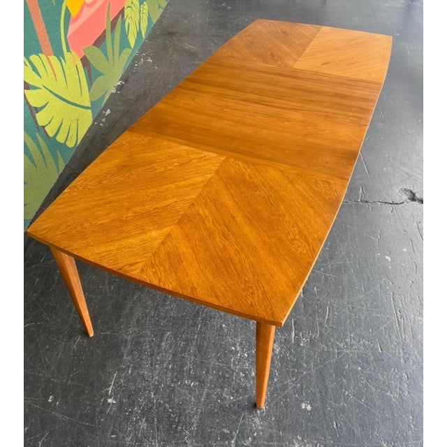 Mid 20th Century Mid Century Broyhill Diamond Head Dining Set For Sale - Image 5 of 16