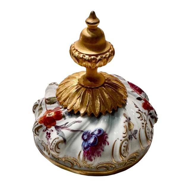 French French Porcelain Garniture For Sale - Image 3 of 6