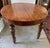 Brown Louis Philippe Extendable Round Dining Table For Sale - Image 8 of 8