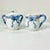 Hollywood Regency 1980s Vintage Chippendale Hollywood Regency French Blue Ribbon & Bow Creamer and Covered Sugar Bowl - 2 Piece Set, After Fitz & Floyd For Sale - Image 3 of 13
