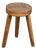 Wooden Tripod Stool, 1950s For Sale