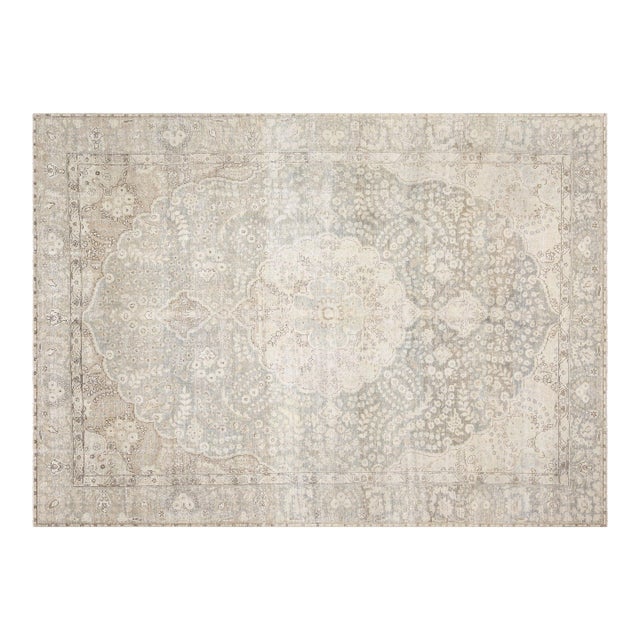 1940s Persian Tabriz Rug For Sale