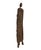 Lg Vintage Unique Dogon Hand Carved Wooden Box Mali 27" H For Sale - Image 9 of 10