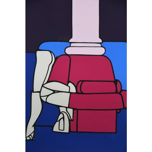 Valerio Adami, Statuette, 1970, Lithograph For Sale - Image 6 of 8